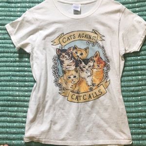 Cats Against Cat Calls Tee